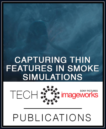 Capturing Thin Features in Smoke Simulations