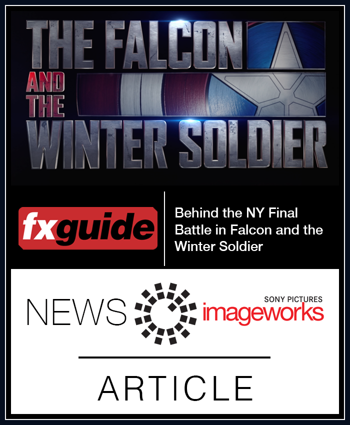 Behind the NY Final batter in Falcon and the Winter Soldier  FX Guide