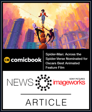 Spider-Man: Across the Spider-Verse Nominated for Oscars Best Animated Feature Film